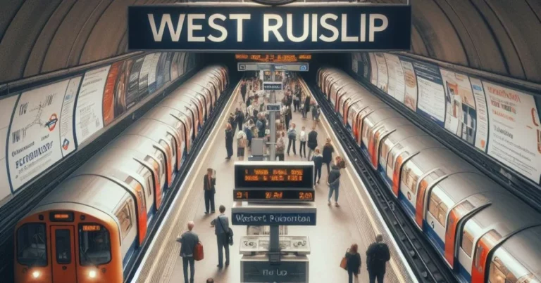 West Ruislip Tube Station | Car Parking With Underground Station