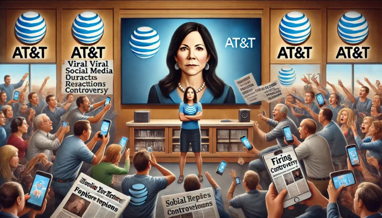 at&t lily fired