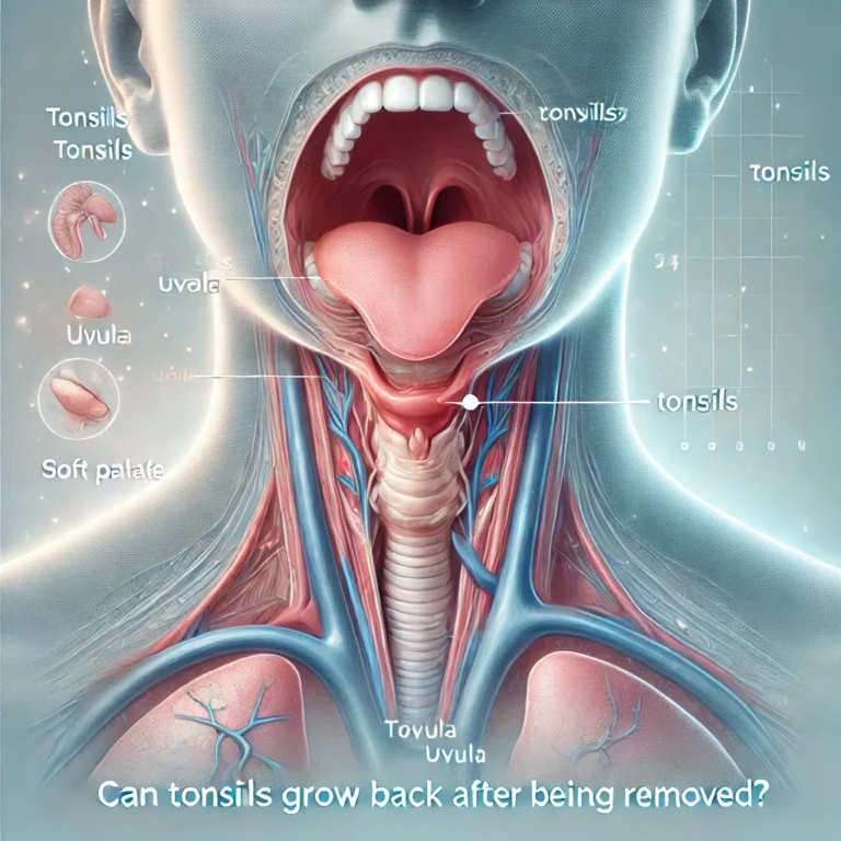 can tonsils grow back after being removed? - tymoff