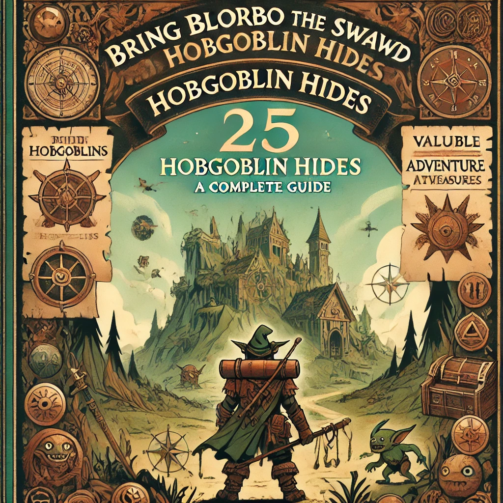 bring blorbo the shrewd 25 hobgoblin hides