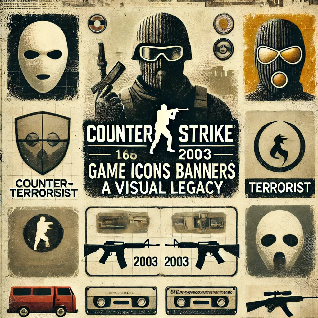 counter-strike 1.6 (2003) game icons banners