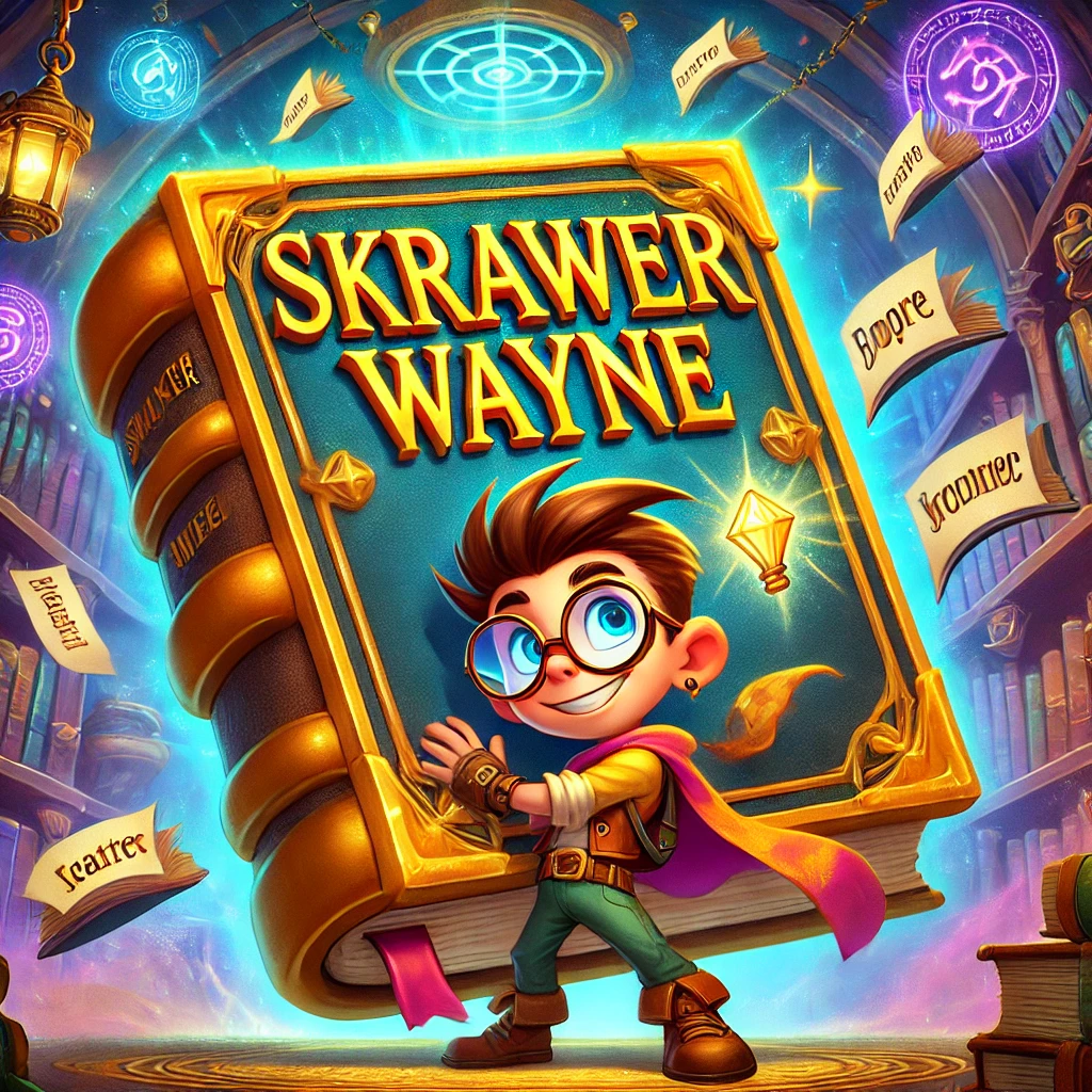 skrawer wayne cartoon book