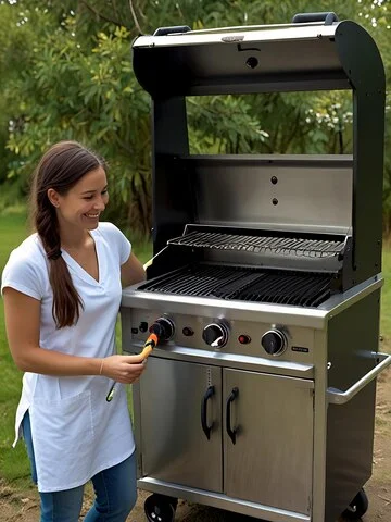 what size crevice wrenchlto put together barbecue grill