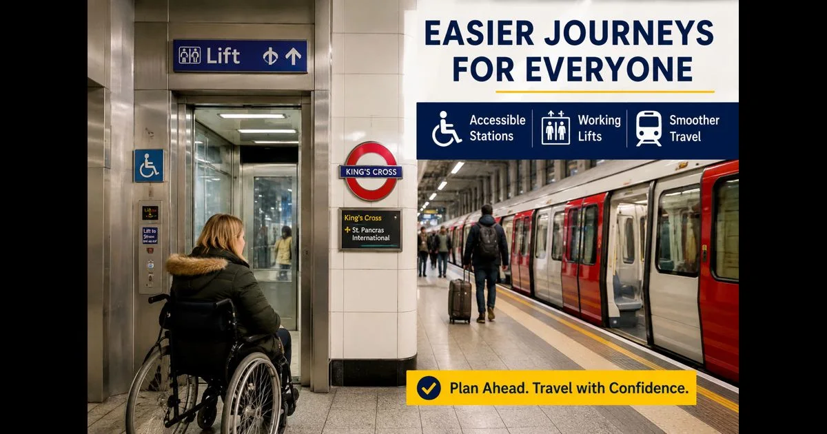 step free tube map